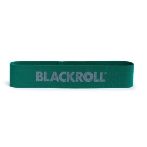 Blackroll cilpveida gumija zaļa