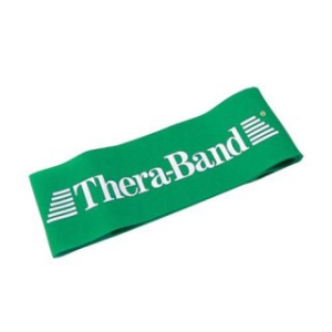 Thera Band&reg; Cilpveida vingro&scaron;anas gumija (zaļa) 30,5cm